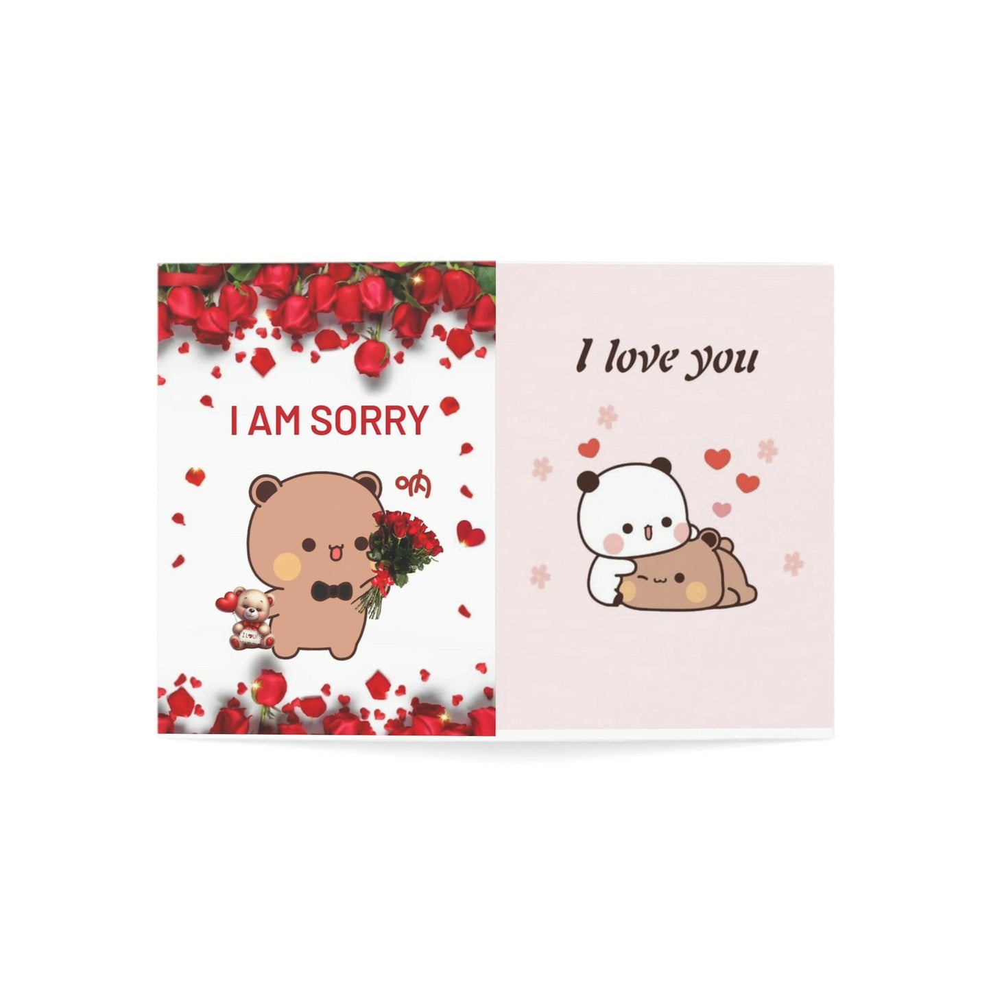 Dudu & Bubu Sorry card.