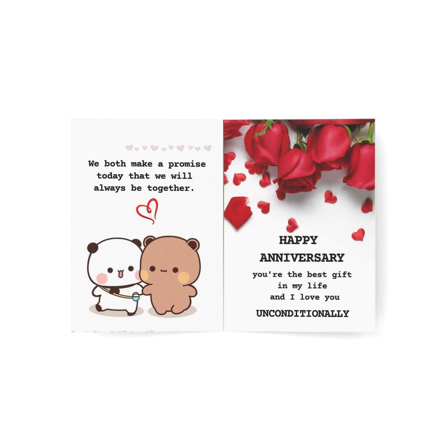 Dudu & Bubu Anniversary Card.