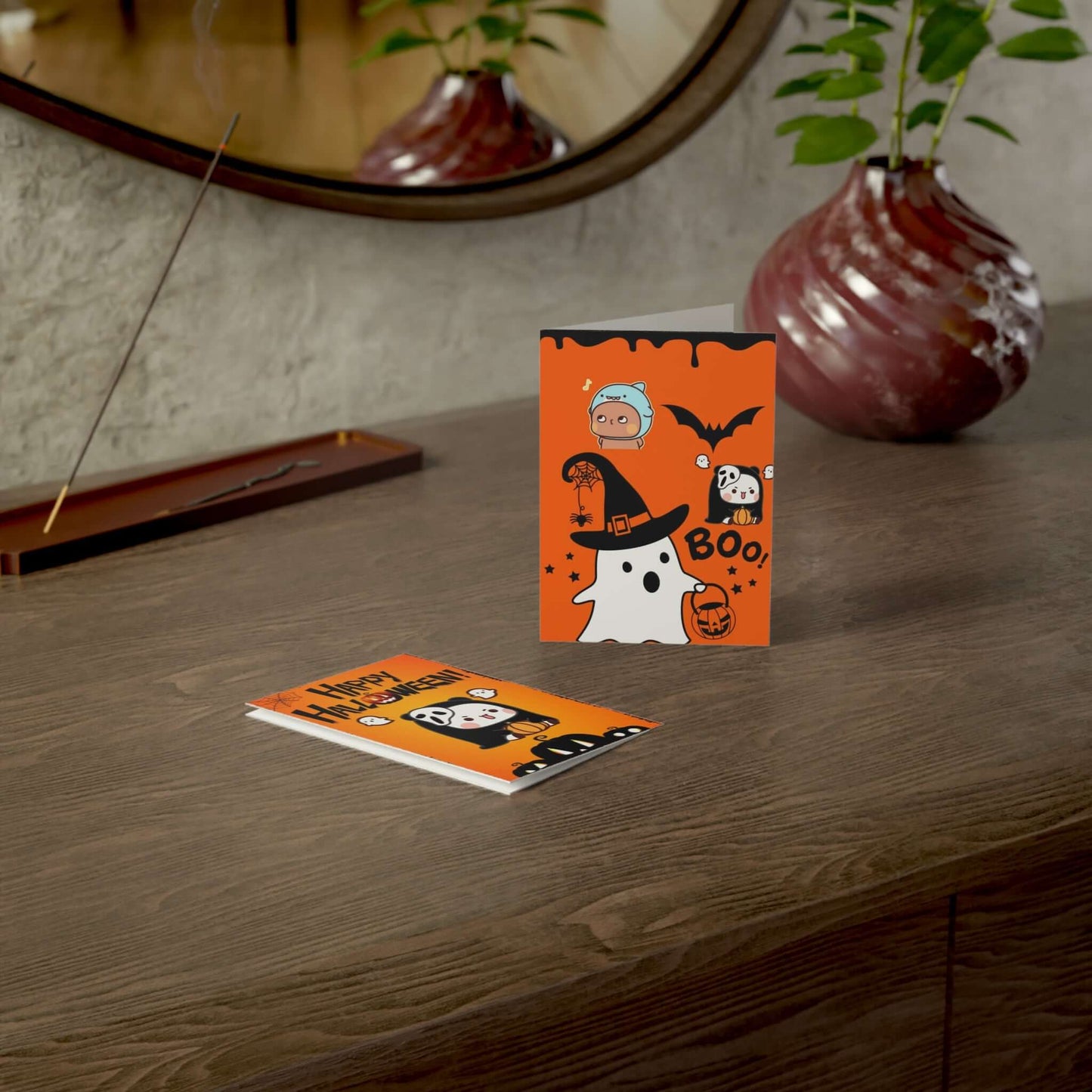 Halloween card.