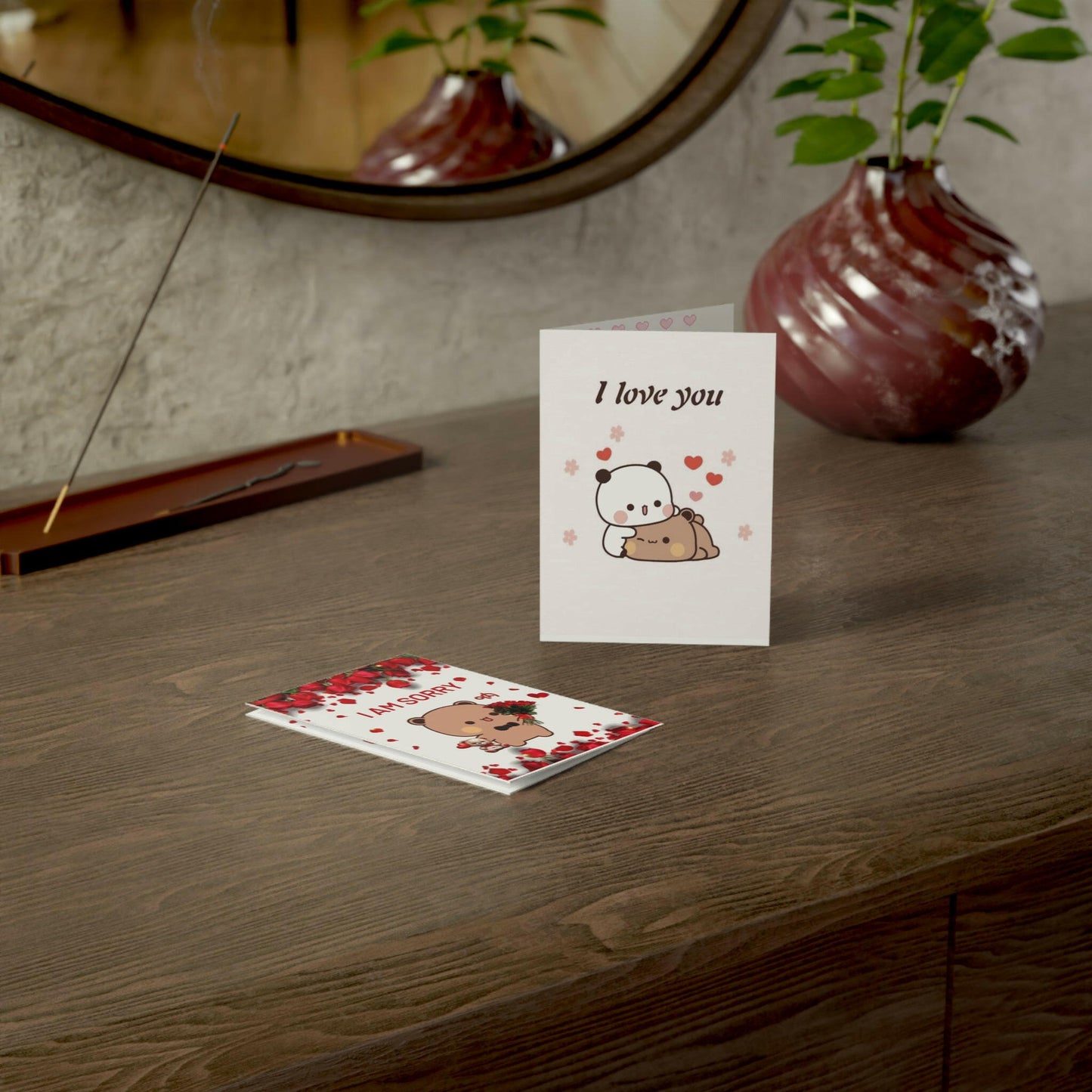 Dudu & Bubu Sorry card.