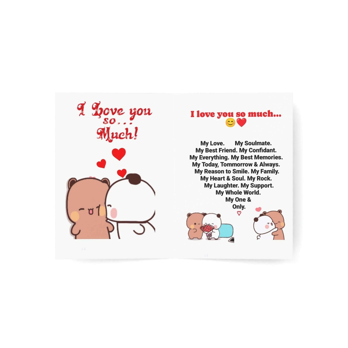 Dudu & Bubu Birthday Card.