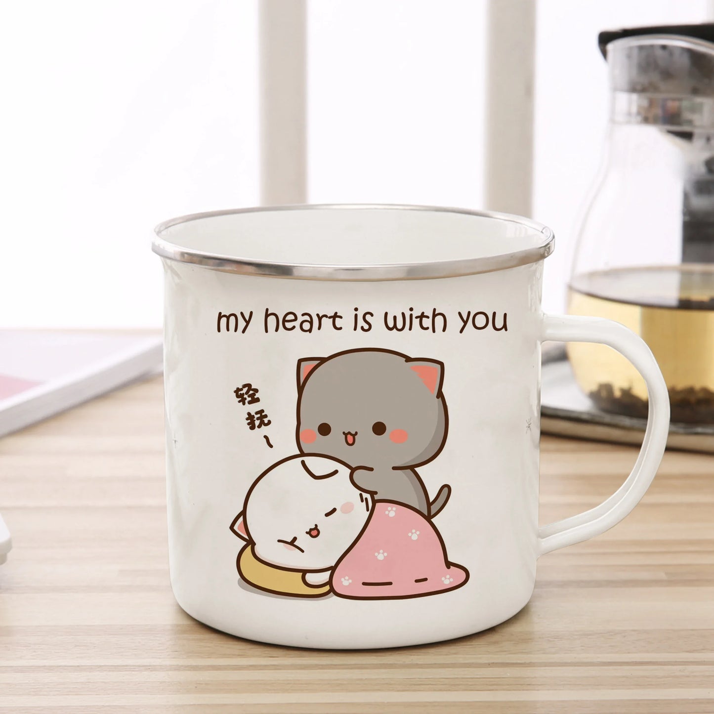 Peach And Goma Cup.