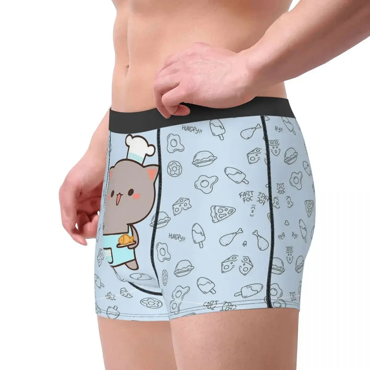 Peach and Goma Boxers.