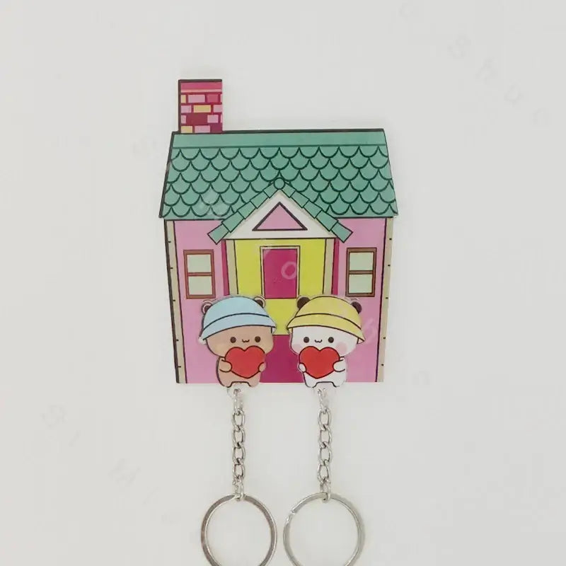 Dudu and Bubu Keychain Holder
