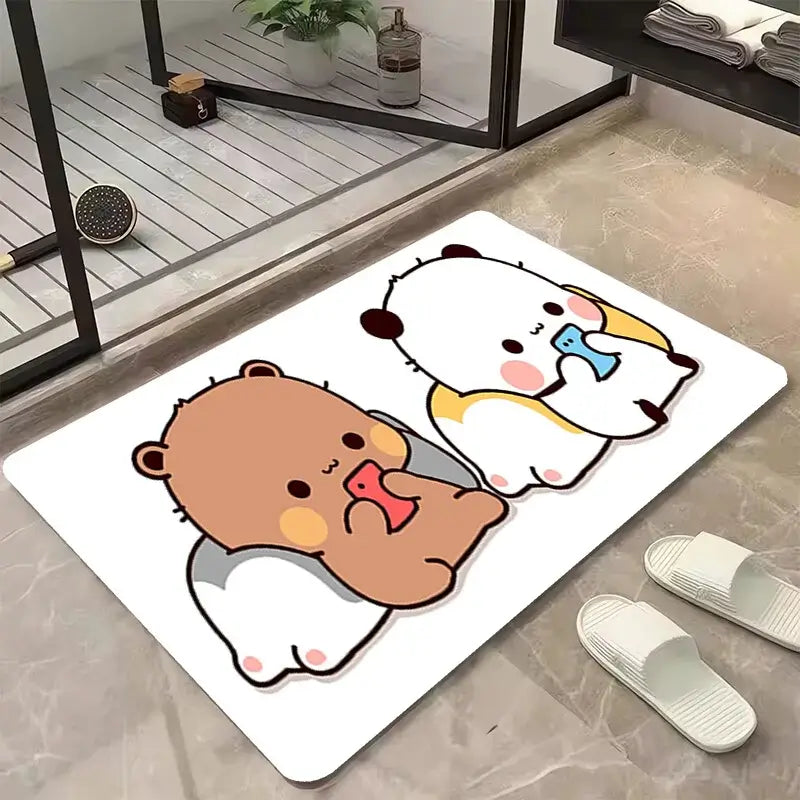 Dudu and Bubu Floor Mat.