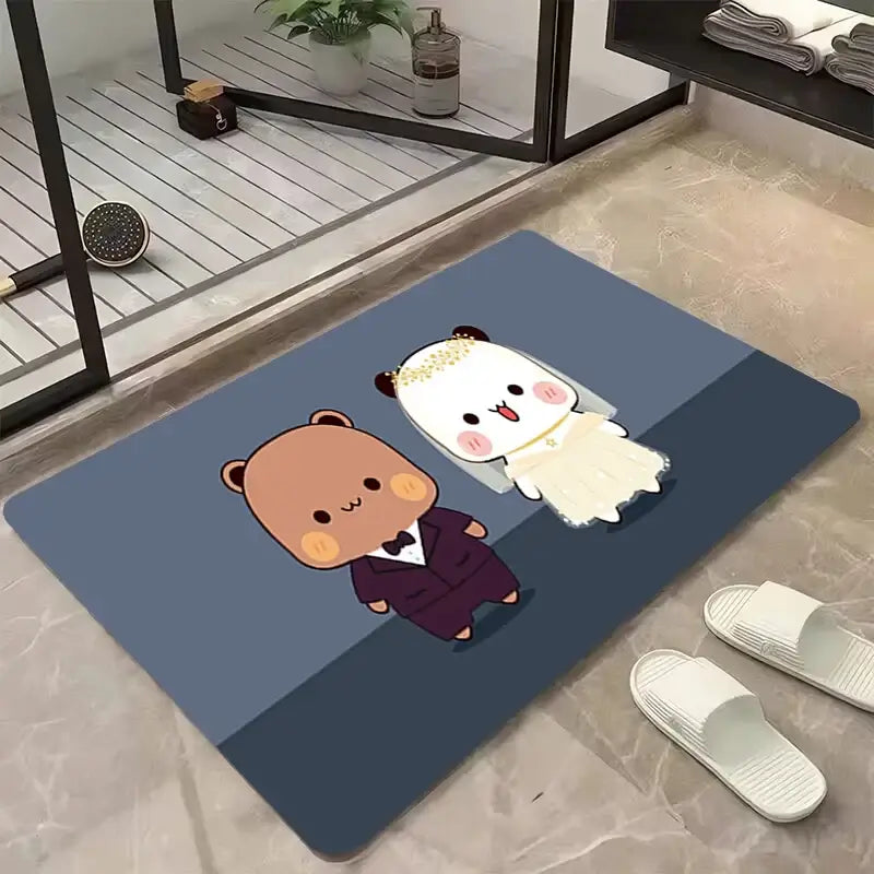 Dudu and Bubu Floor Mat.