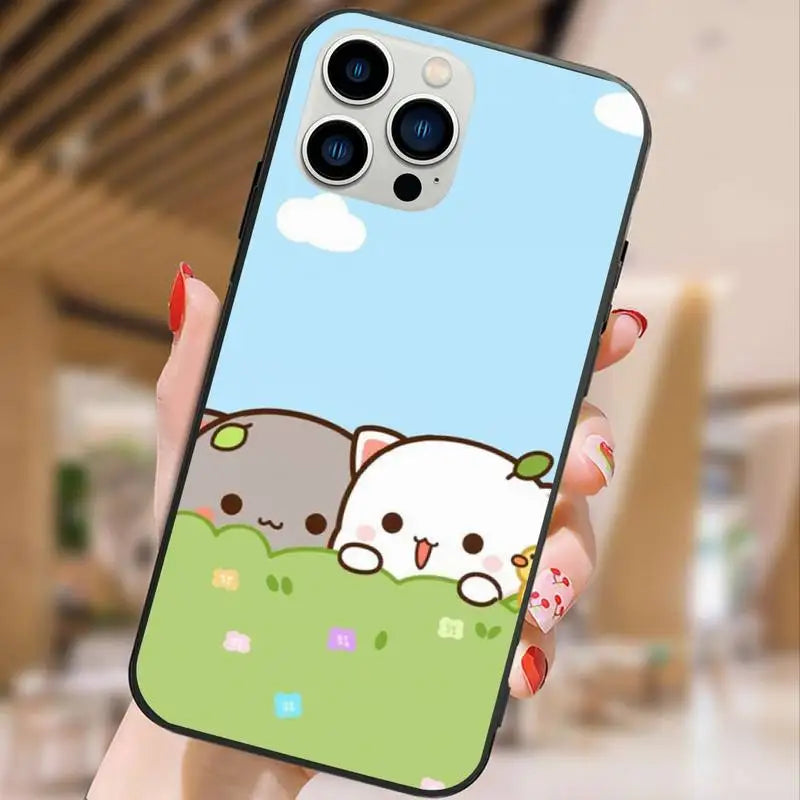 Bubu & Dudu / Peach & Goma Iphone Cases.