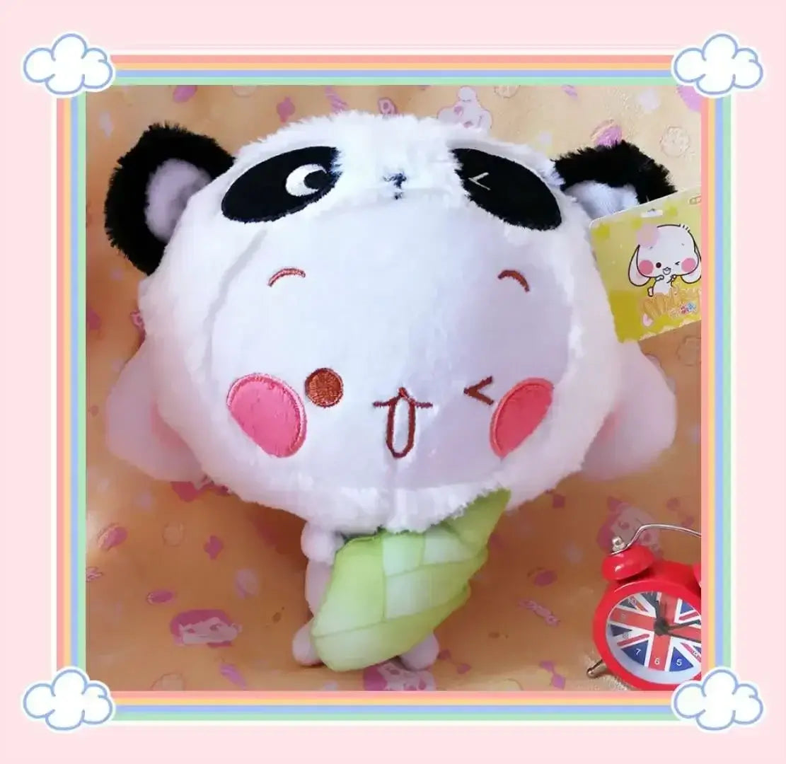Peach and Goma Cat Plushies.