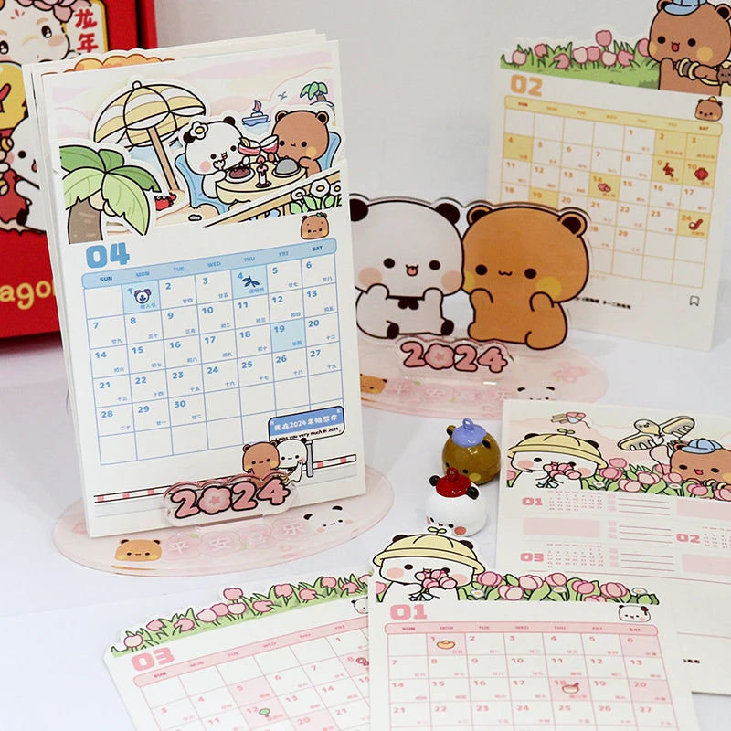 2024 New Limited Edition Dudu & Bubu Calendar.
