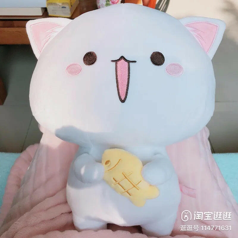 Peach & Goma Plushies.