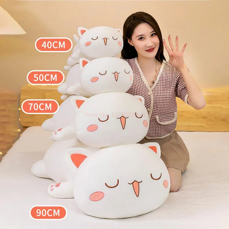 Peach & Goma Plushies.