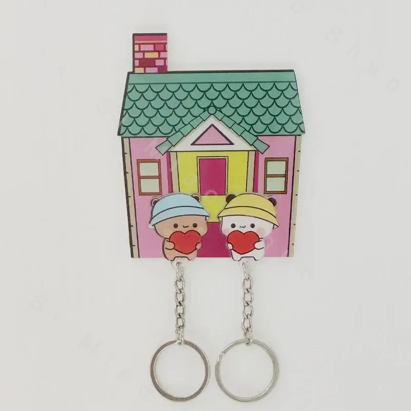 Dudu and Bubu Keychain Holder