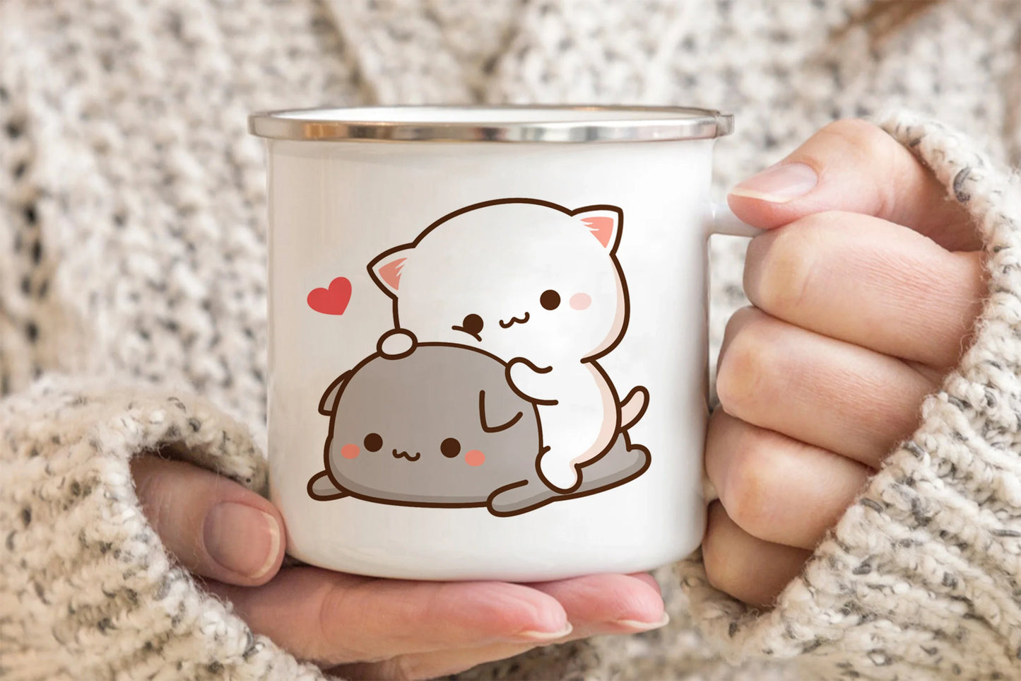 Peach And Goma Cup.