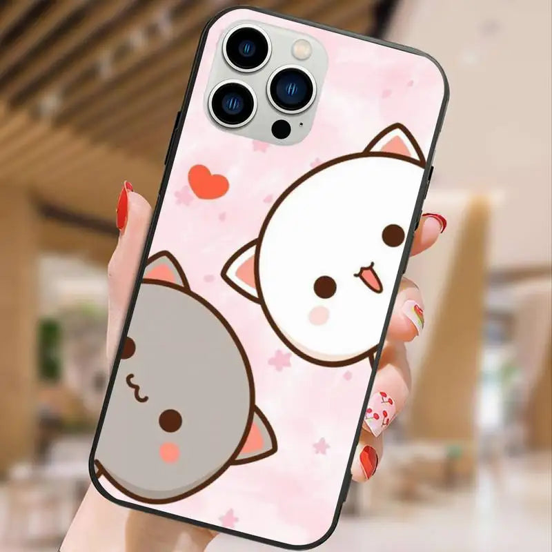 Bubu & Dudu / Peach & Goma Iphone Cases.