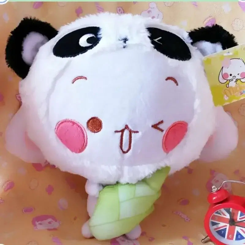Peach and Goma Cat Plushies.
