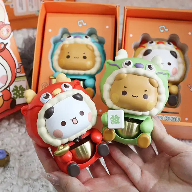 Cartoon dudu and bubu Figurines.