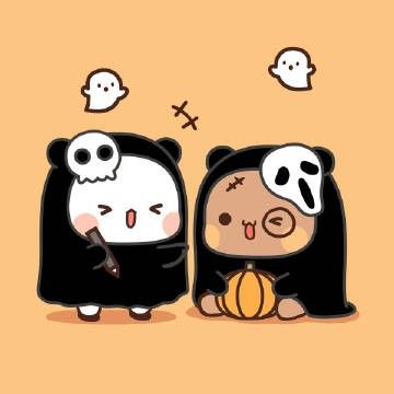 Halloween Bubu and dudu