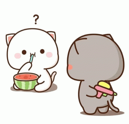 Exploring Mochi Cats GIFs: Peach and Goma in Animated Adorability