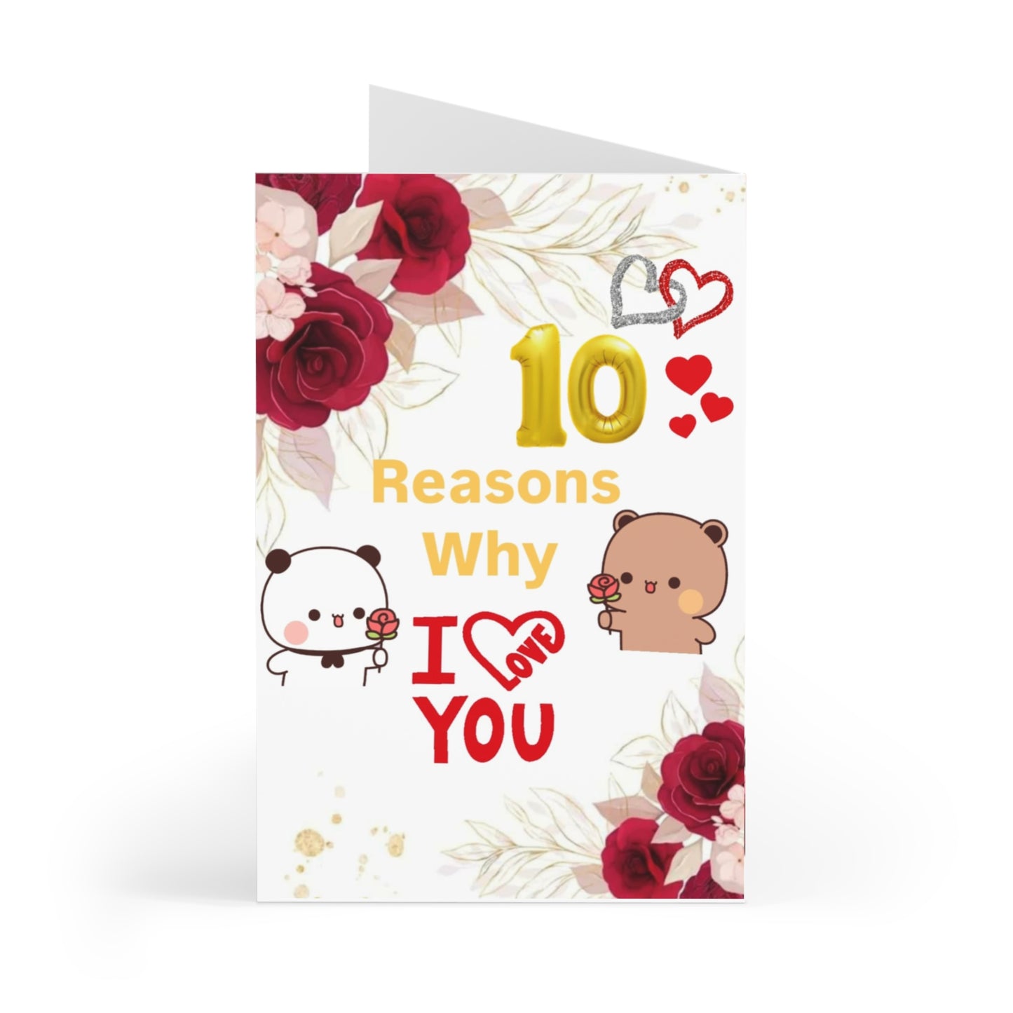 Dudu and Bubu 10 reasons why i love you card