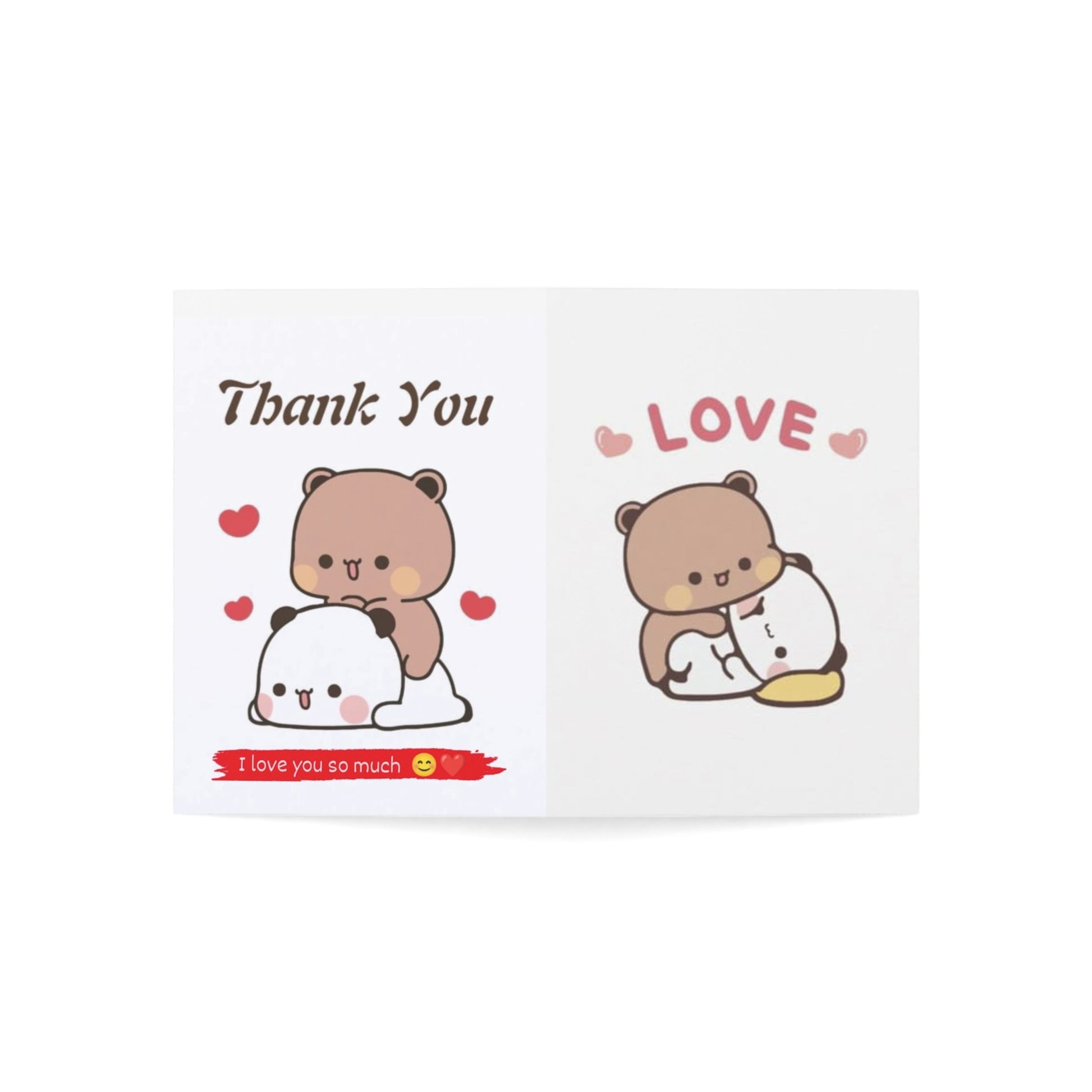 Dudu & Bubu Thank you Card - QuickClickShop