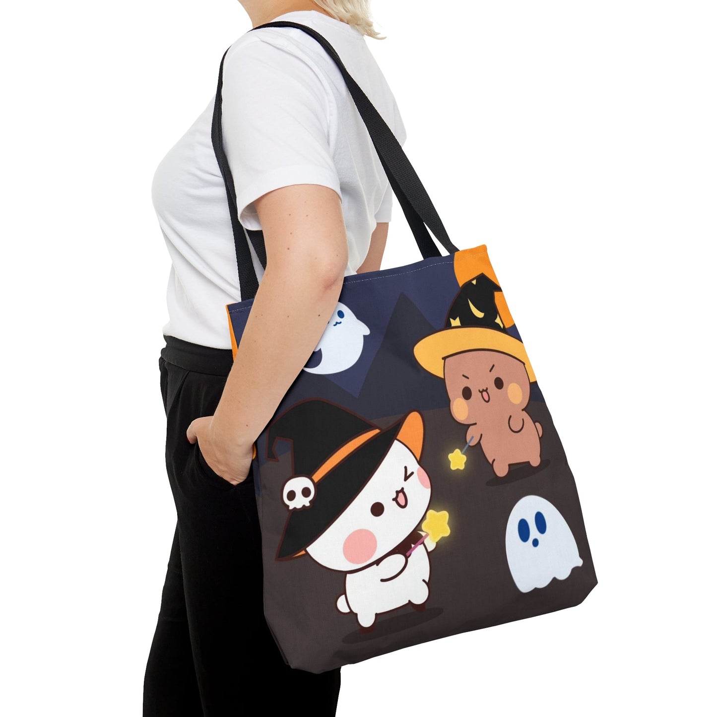 Halloween Dudu & Bubu Tote Bag - QuickClickShop