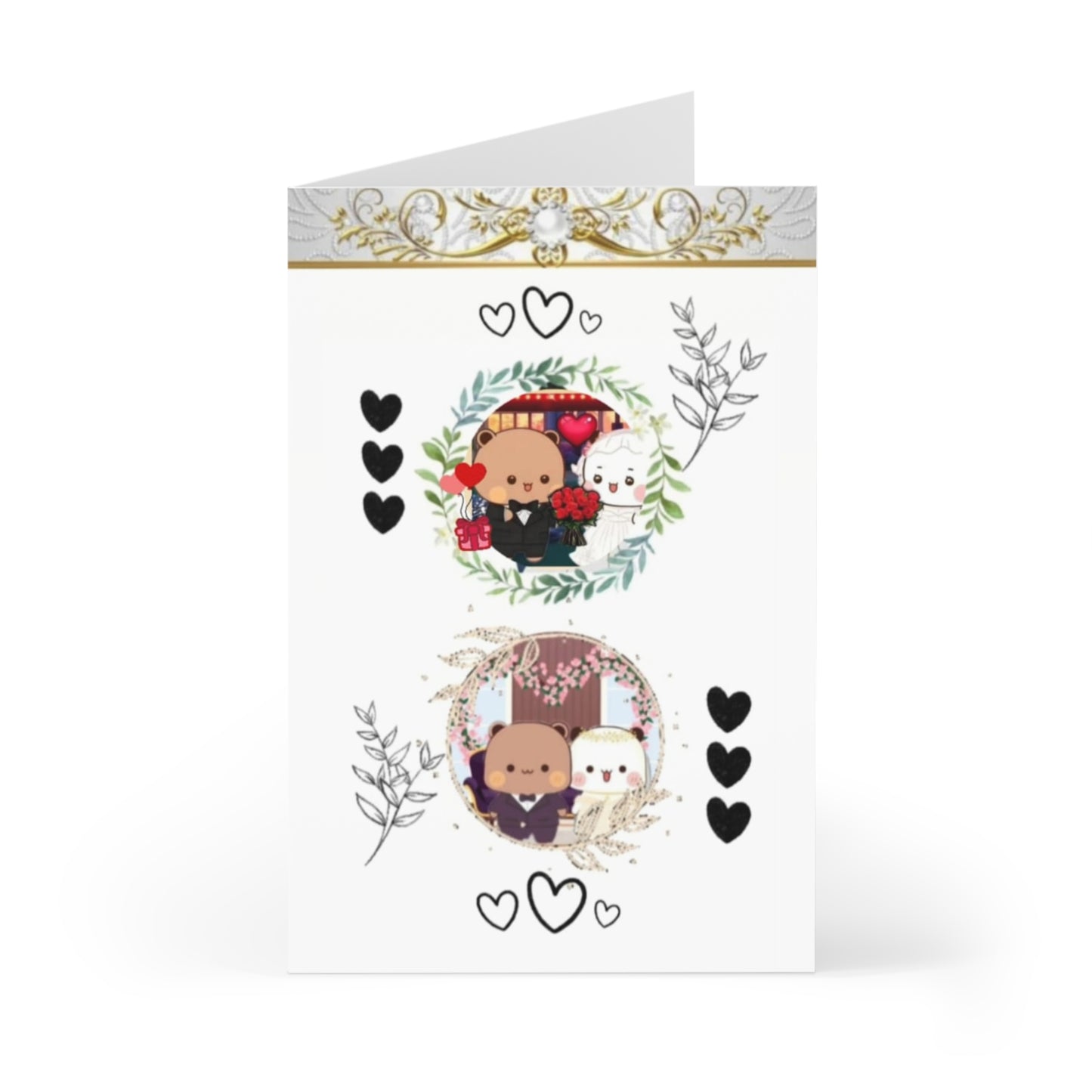 Happy wedding card