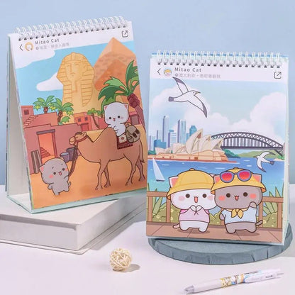 2024 New Limited Edition Calendar Peach and Goma - DuduBubuShop.com