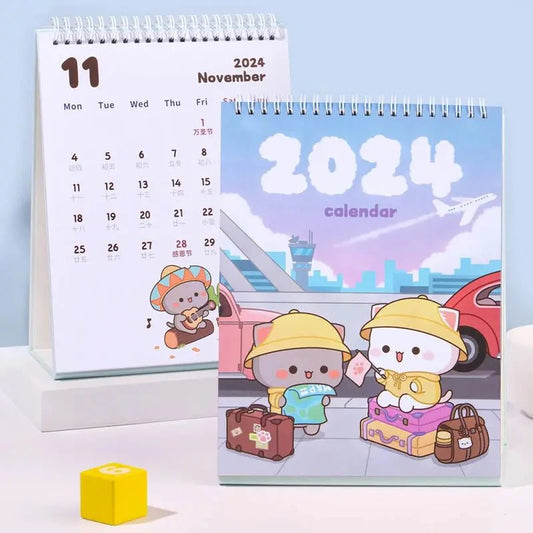 2024 New Limited Edition Calendar Peach and Goma - DuduBubuShop.com