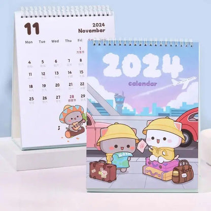 2024 New Limited Edition Calendar Peach and Goma - DuduBubuShop.com