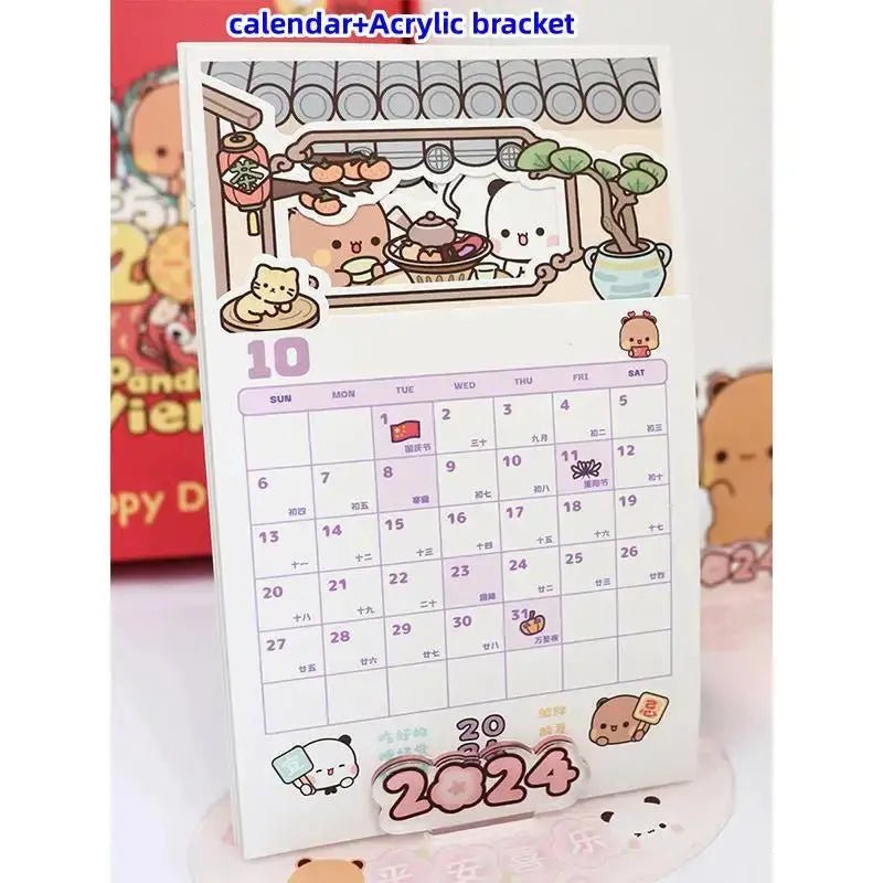 2024 New Limited Edition Dudu & Bubu Calendar - DuduBubuShop.com
