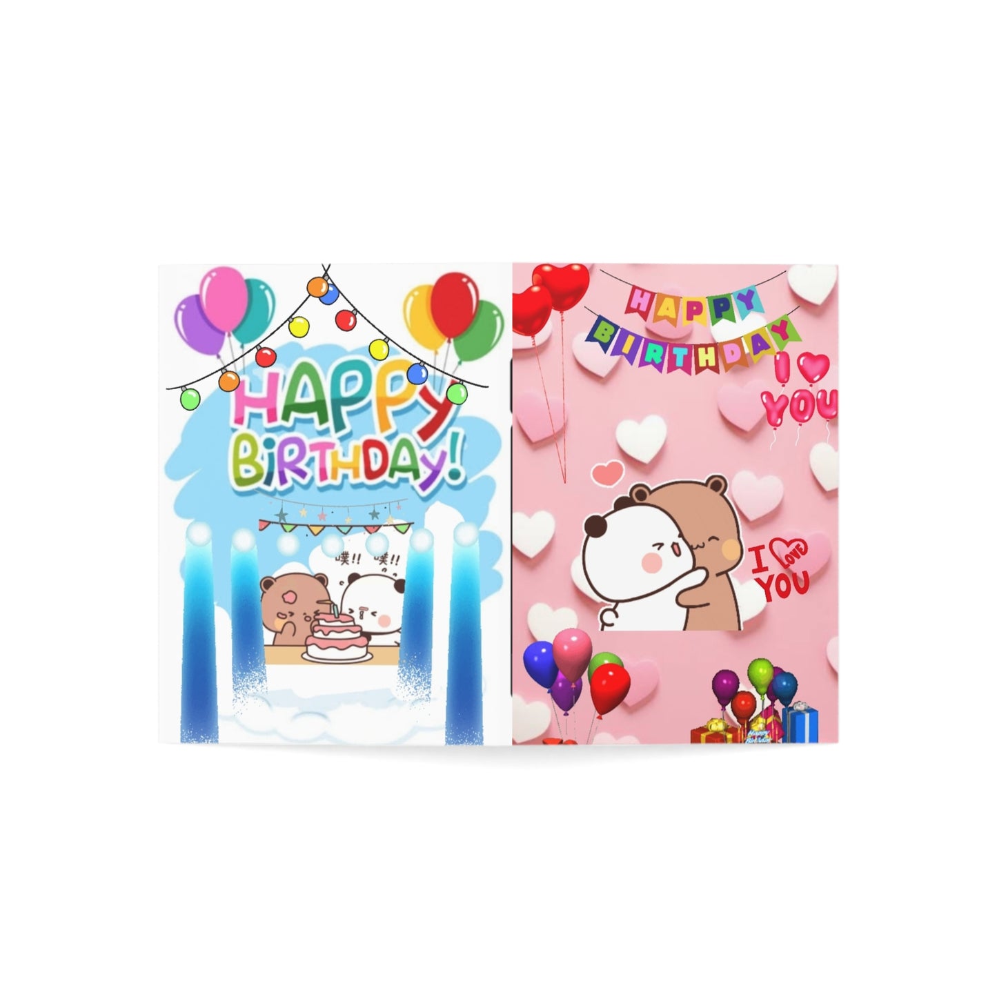 Dudu & Bubu Birthday Card