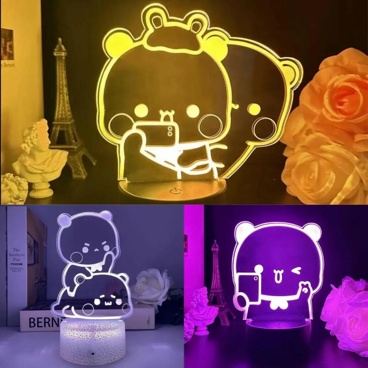 7/16 Colors Bubu & Dudu LED Night Light - DuduBubuShop.com