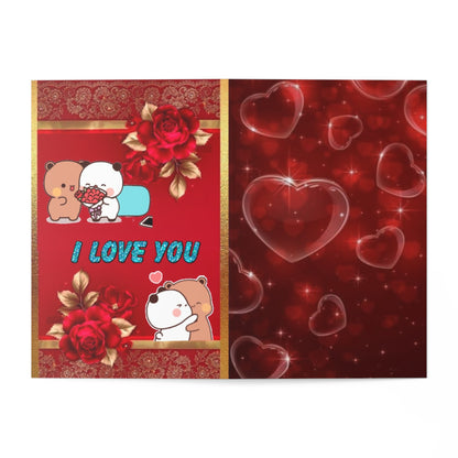 Dudu and bubu I love you card