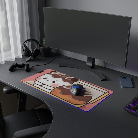 LED Dudu & Bubu Gaming Mouse Pad - QuickClickShop