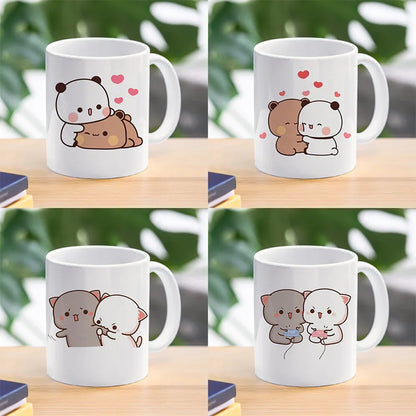 Dudu & Bubu Mugs, Peach & Goma Mugs.