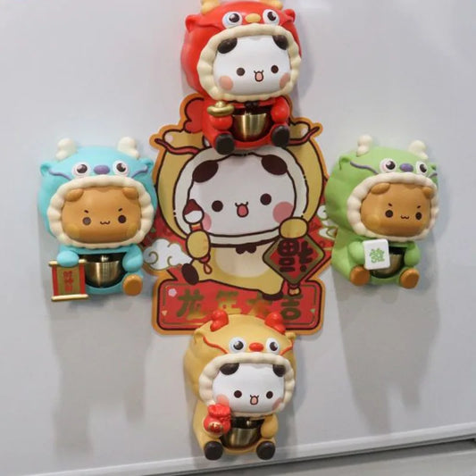 Cartoon dudu and bubu Figurines