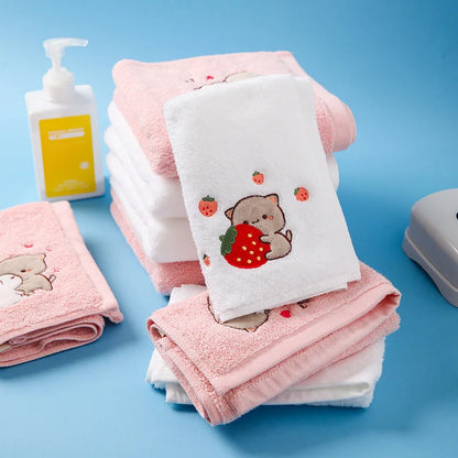 Peach & Goma Towels - QuickClickShop