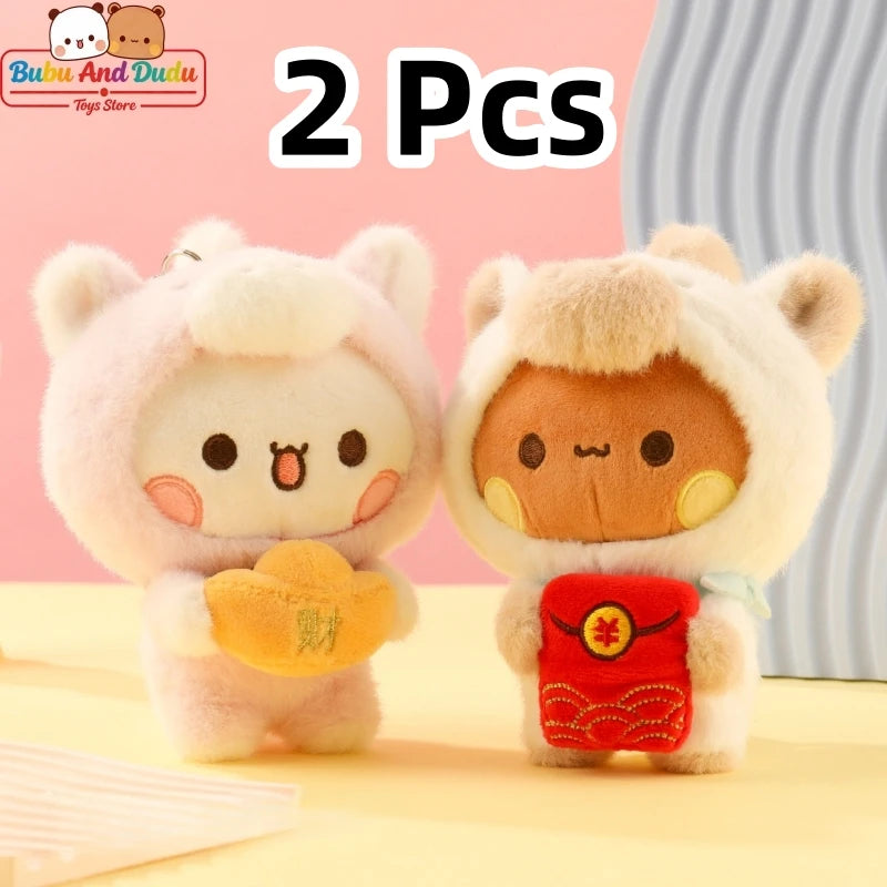 Bubu  and dudu Plushies with costumes