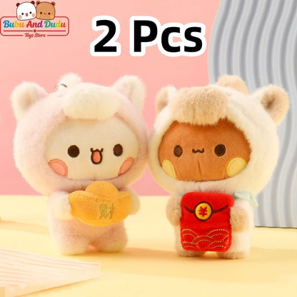 Bubu  and dudu Plushies with costumes