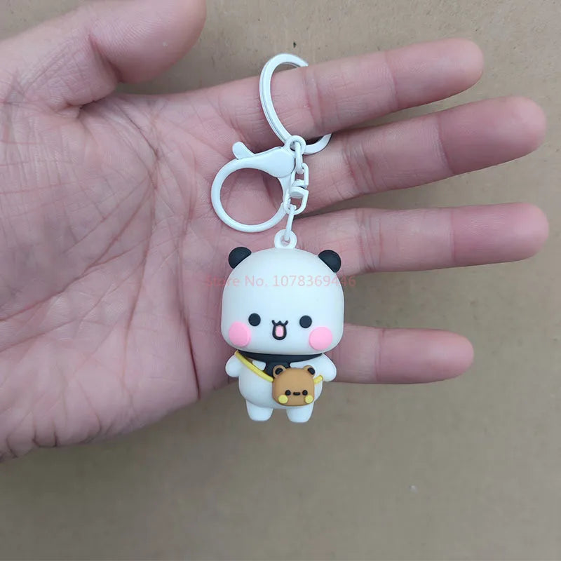 Bubu and Dudu Couple Keychain