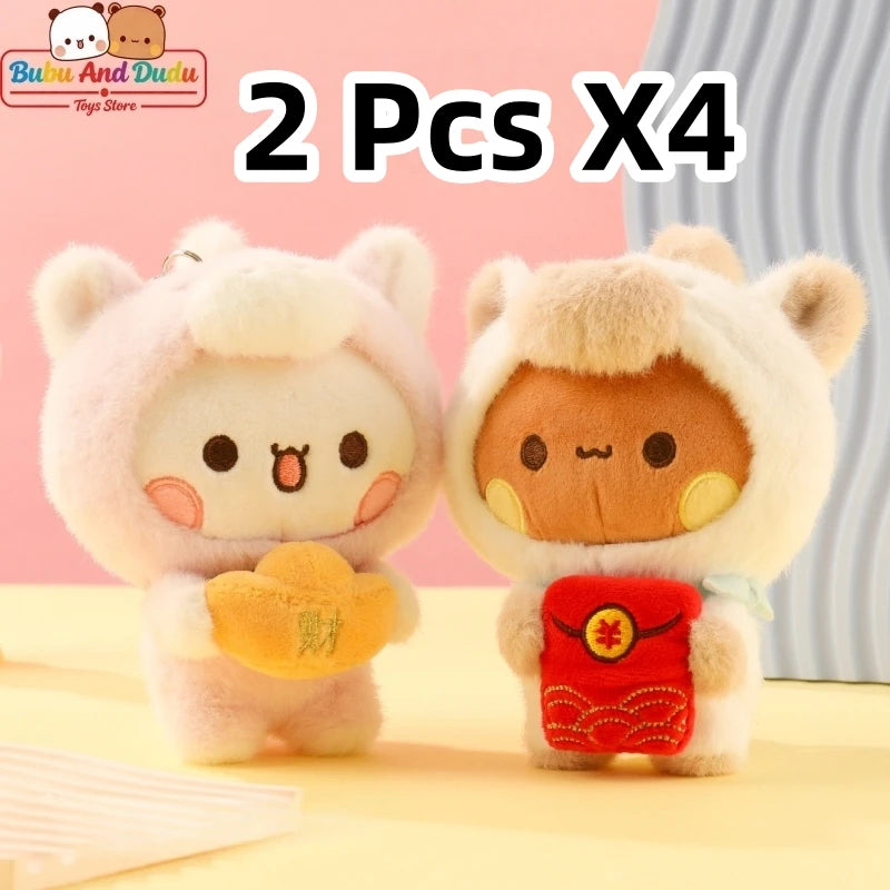 Bubu  and dudu Plushies with costumes