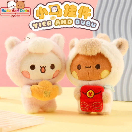 Bubu  and dudu Plushies with costumes