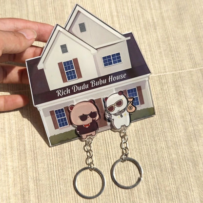 Bubu and Dudu House Keyholder