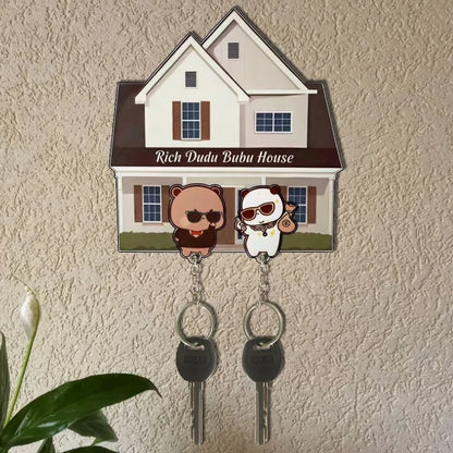 Bubu and Dudu House Keyholder