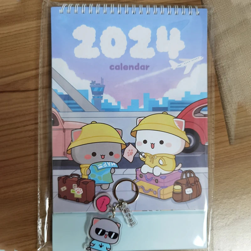 2024 New Limited Edition Calendar Peach and Goma - QuickClickShop