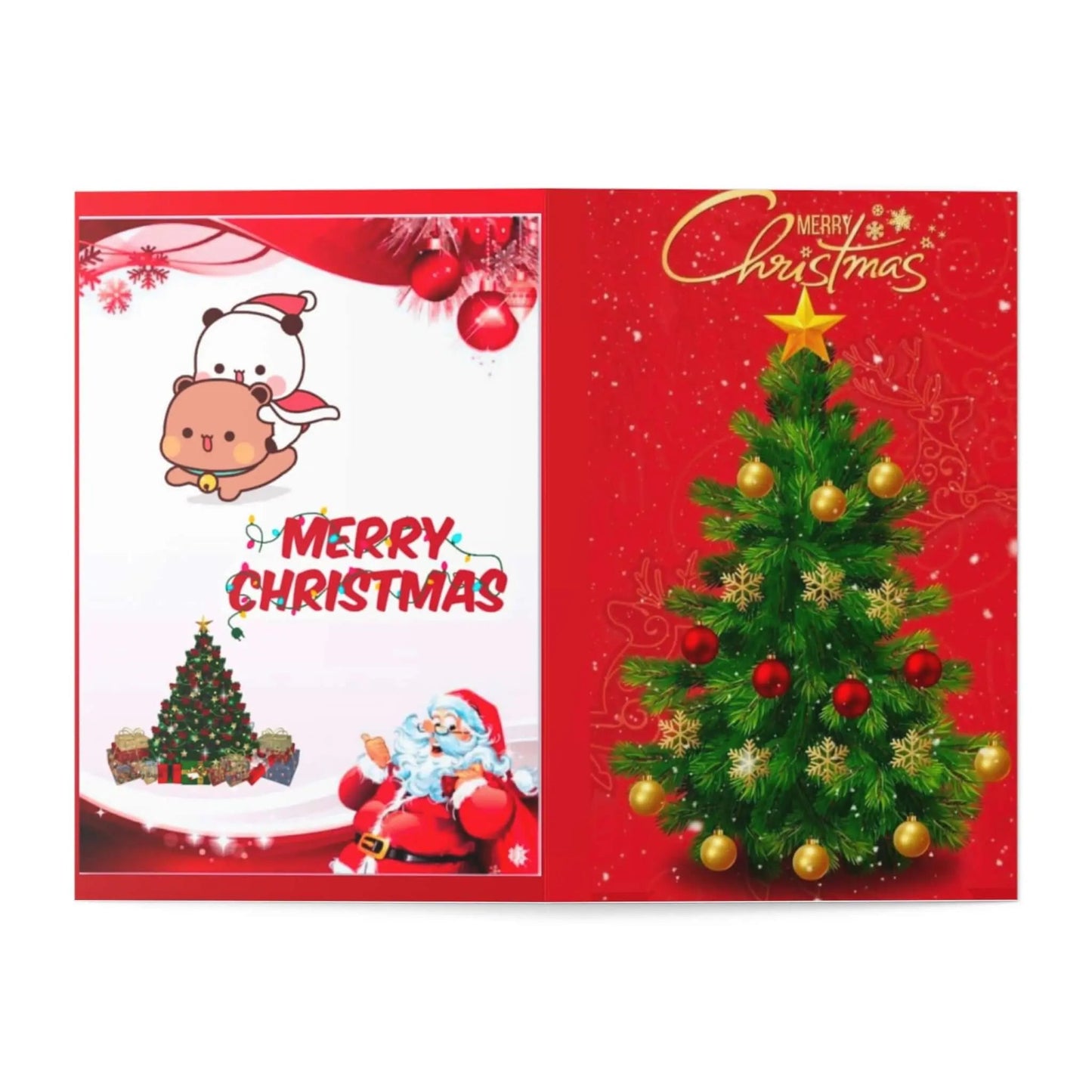 Bubu and Dudu Christmas Card - DuduBubuShop.com