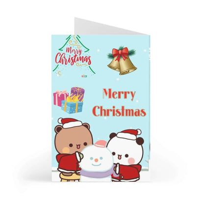 Bubu and dudu Christmas card - DuduBubuShop.com
