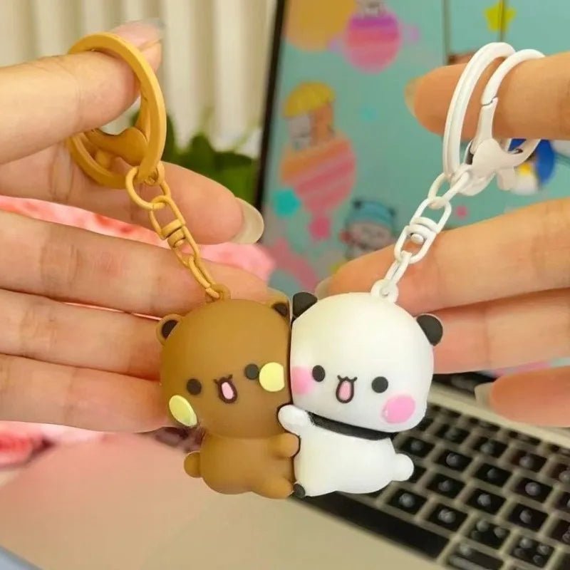 Bubu and Dudu love keychain - DuduBubuShop.com