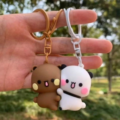 Bubu and Dudu love keychain - DuduBubuShop.com