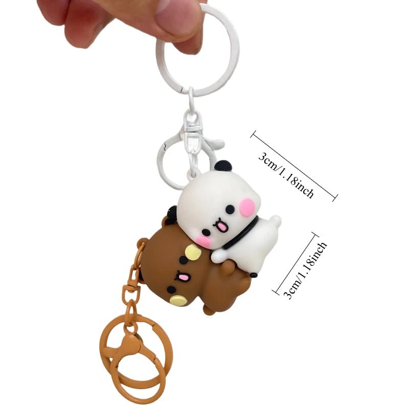 Bubu and Dudu love keychain - DuduBubuShop.com